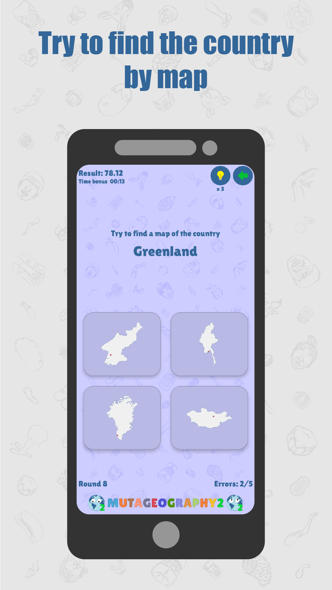 MutaGeography2 Game Screenshot