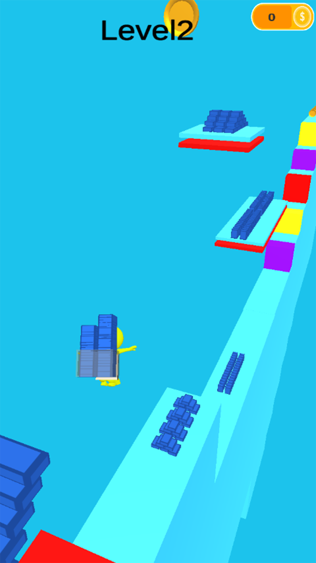 Bridge Race: Build A Bridge Game Screenshot