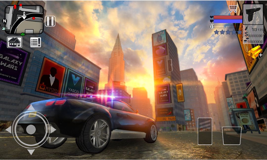 Police vs Gangster New York 3D screenshot game