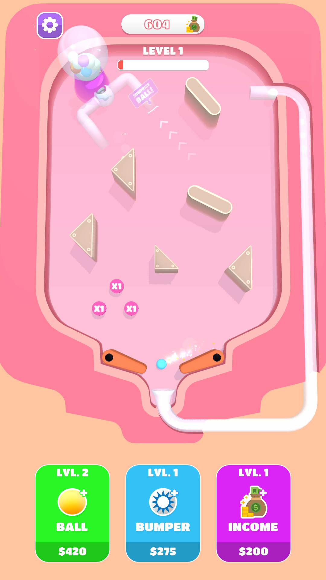 Cuplikan Layar Game Idle Pinball