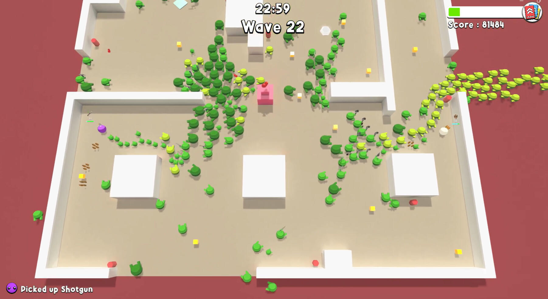 Around Us : Zombie Shooter Game Screenshot