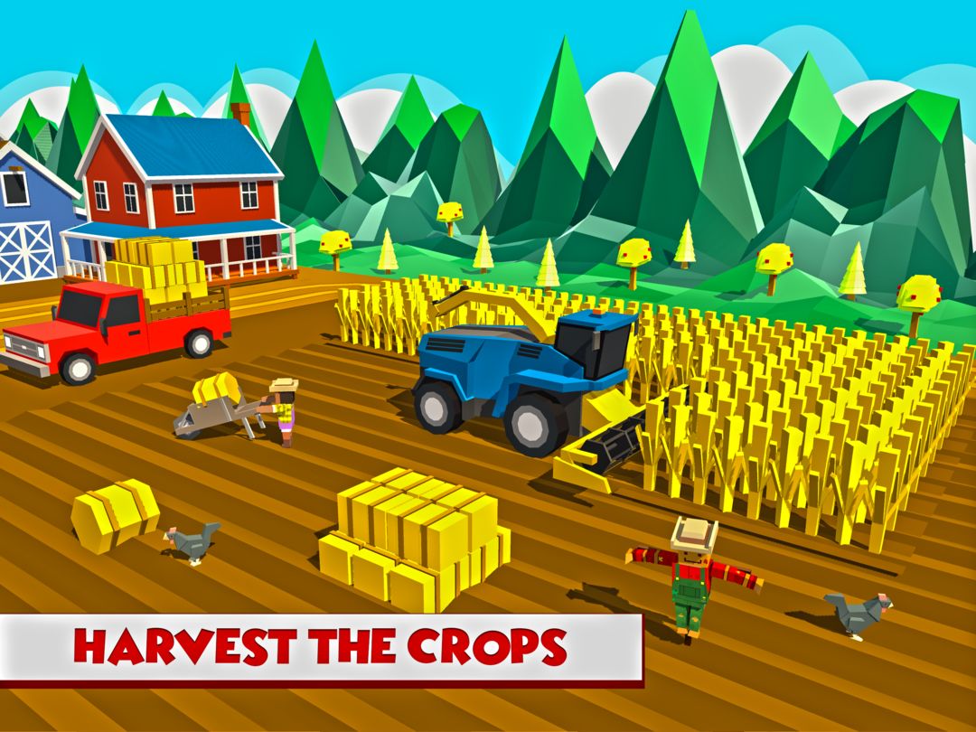 Tiny Farmer Family : Building Tycoon & Farming Sim遊戲截圖