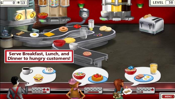Скриншот игры Burger Shop 2 Deluxe