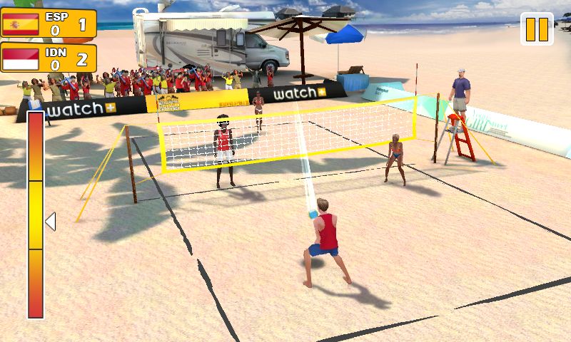 Beach Volleyball 3D ภาพหน้าจอเกม