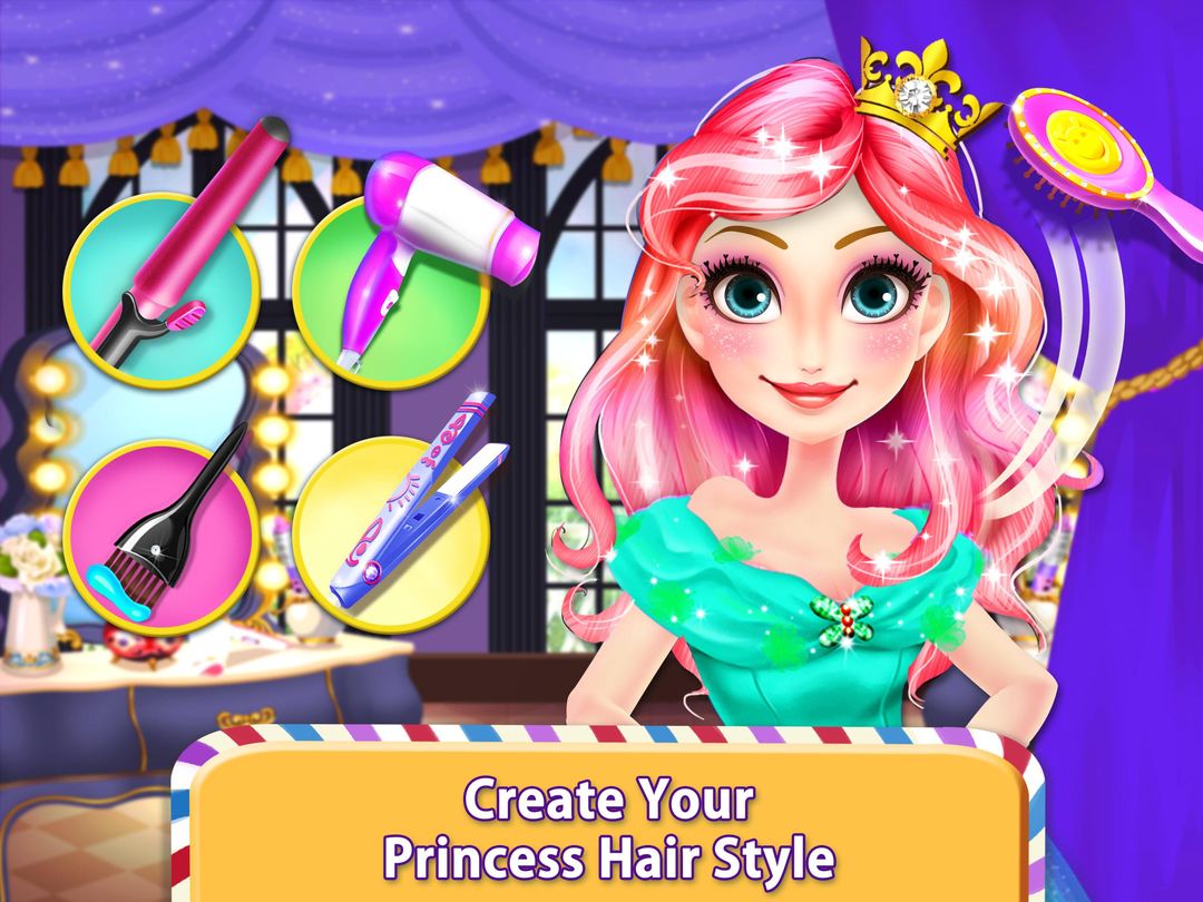 Dreamtopia Princess Hair Salon screenshot game