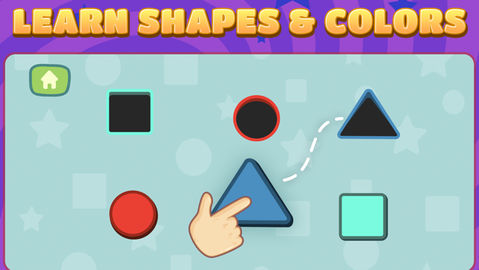 Shapes: 子供向けの知育ゲーム Арр ゲームのスクリーンショット