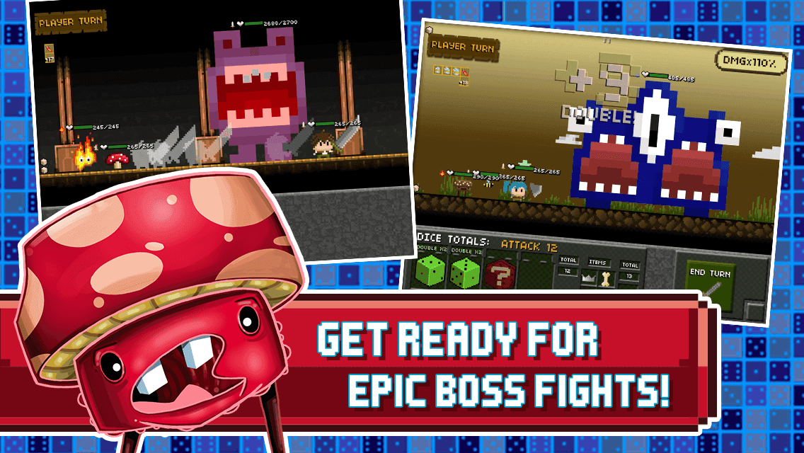 Tiny Dice Dungeon ภาพหน้าจอเกม