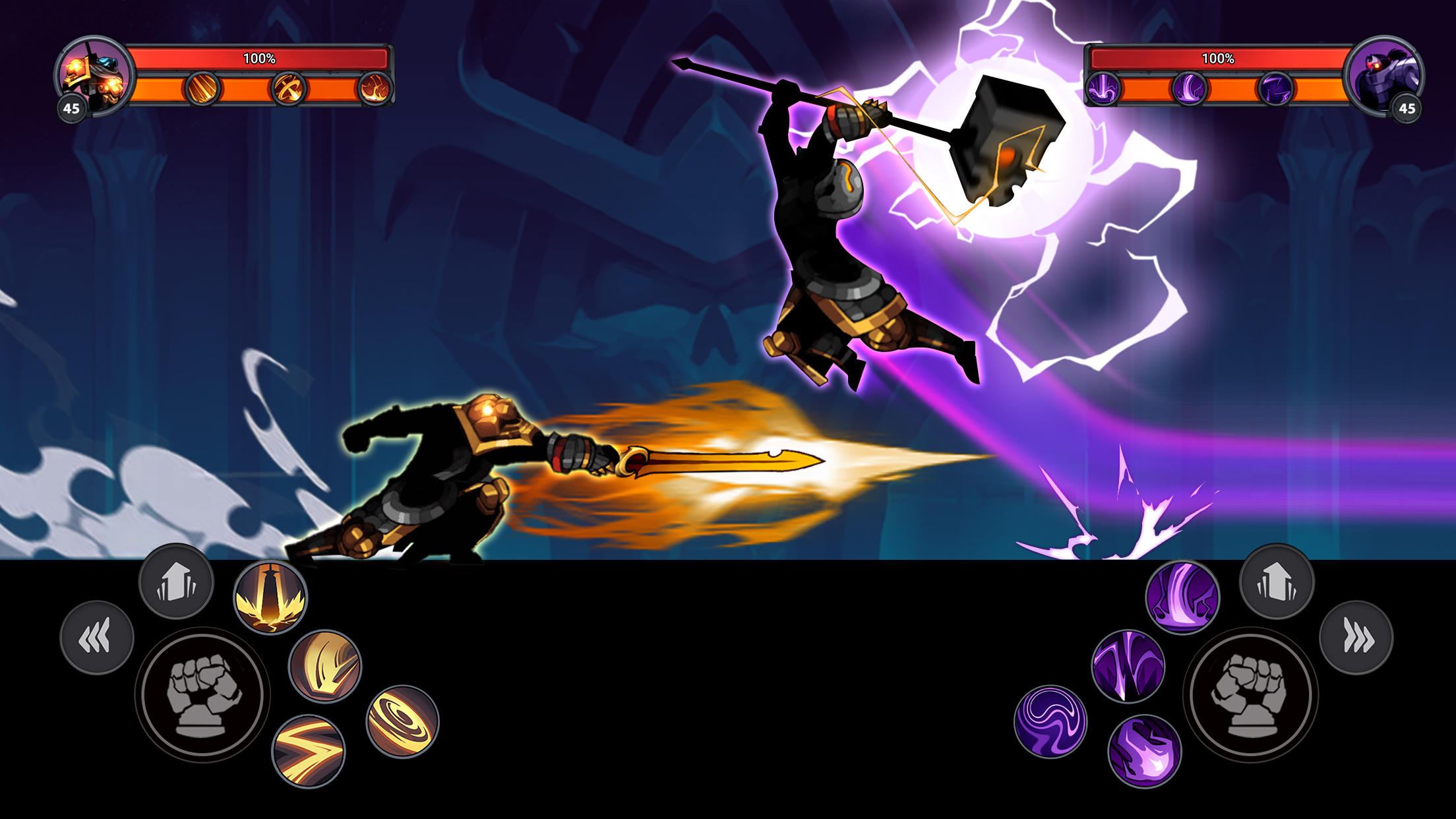 Screenshot 1 of Bậc thầy người que: Ninja bóng tối 1.9.8