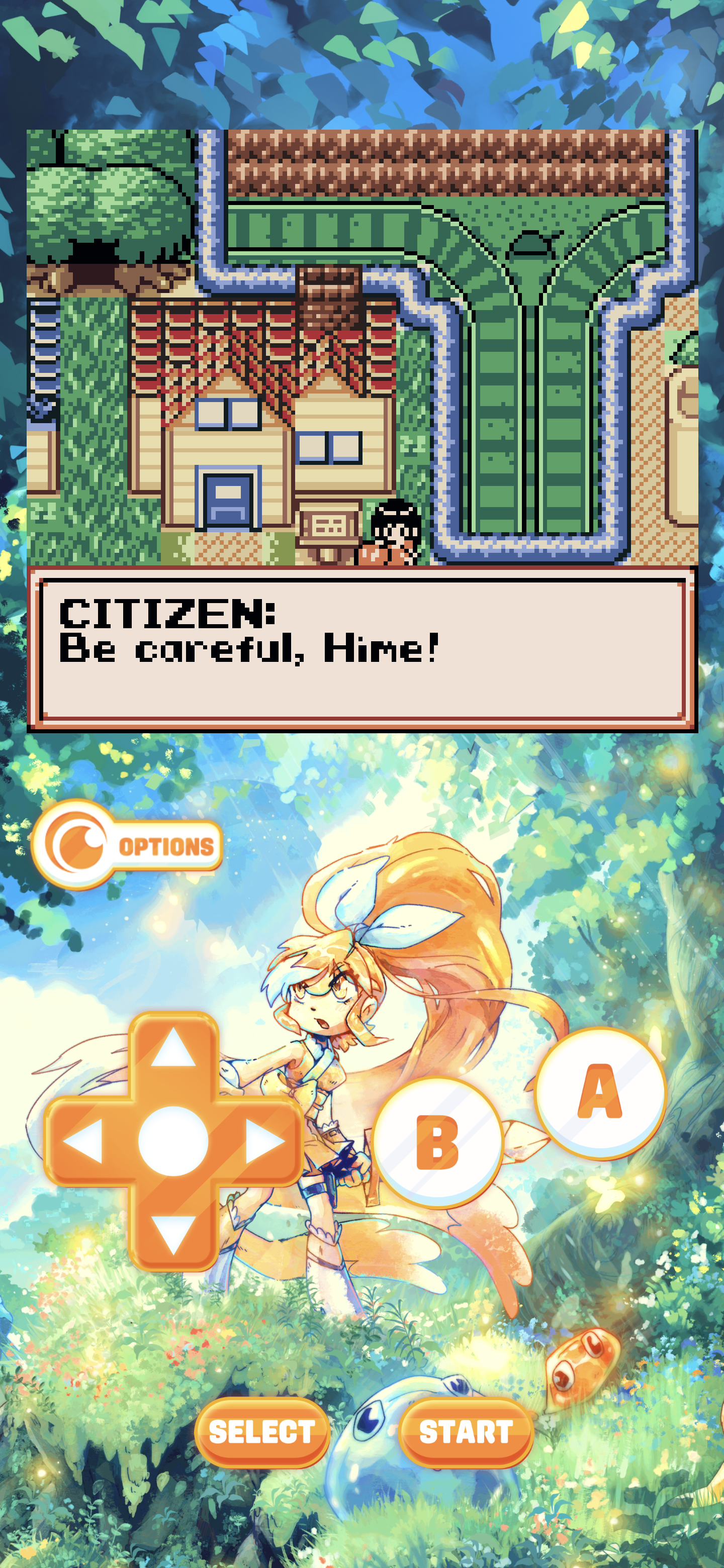 Screenshot of Hime's Quest