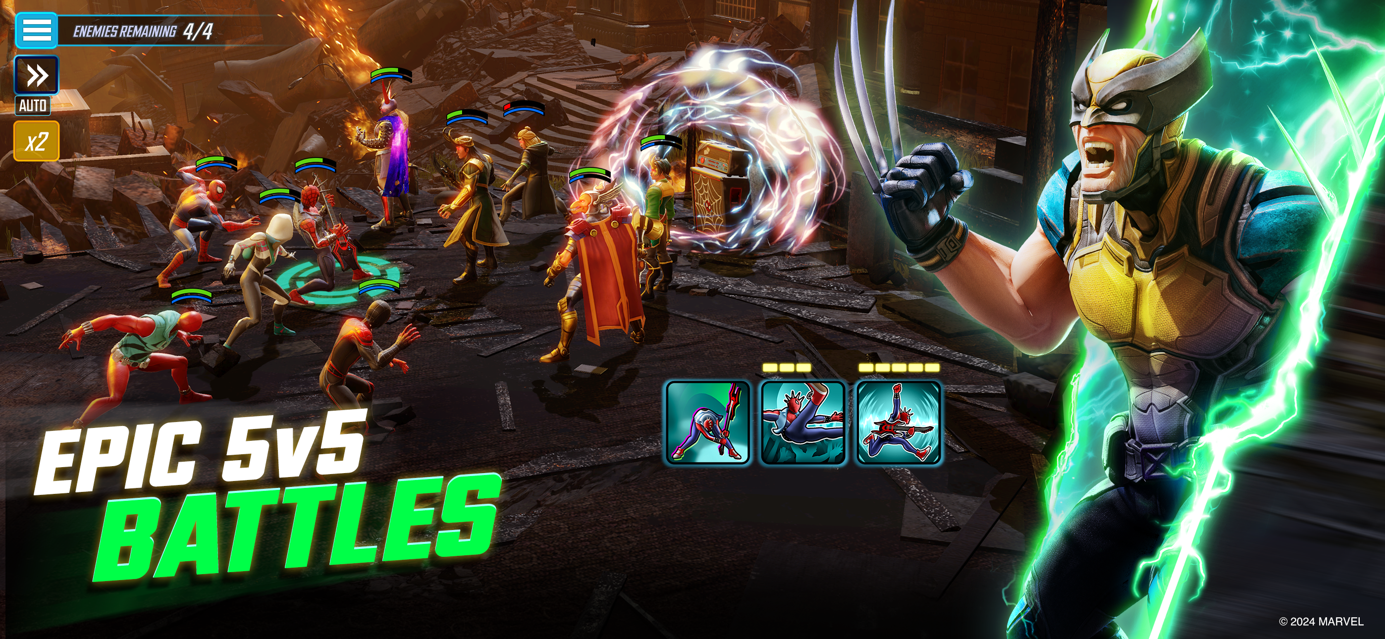 MARVEL Strike Force: Squad RPG Game Screenshot