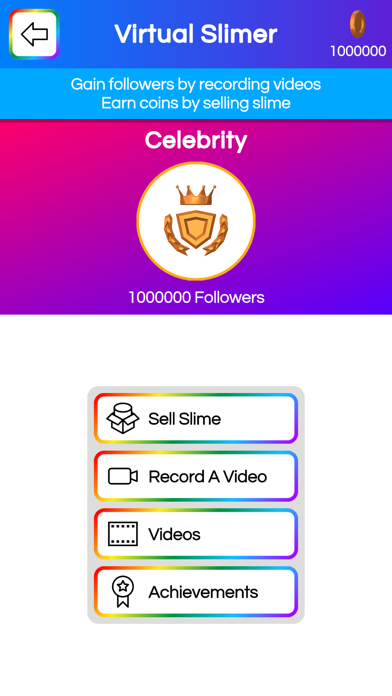 Virtual Slime Game Screenshot