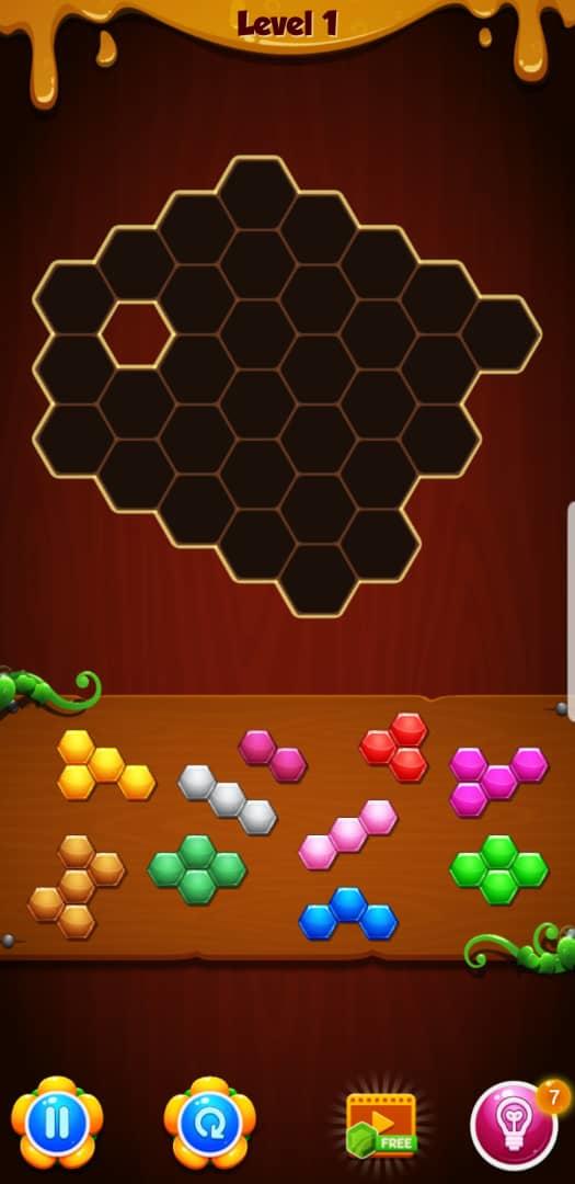 Hexa Epic Puzzle Game Screenshot