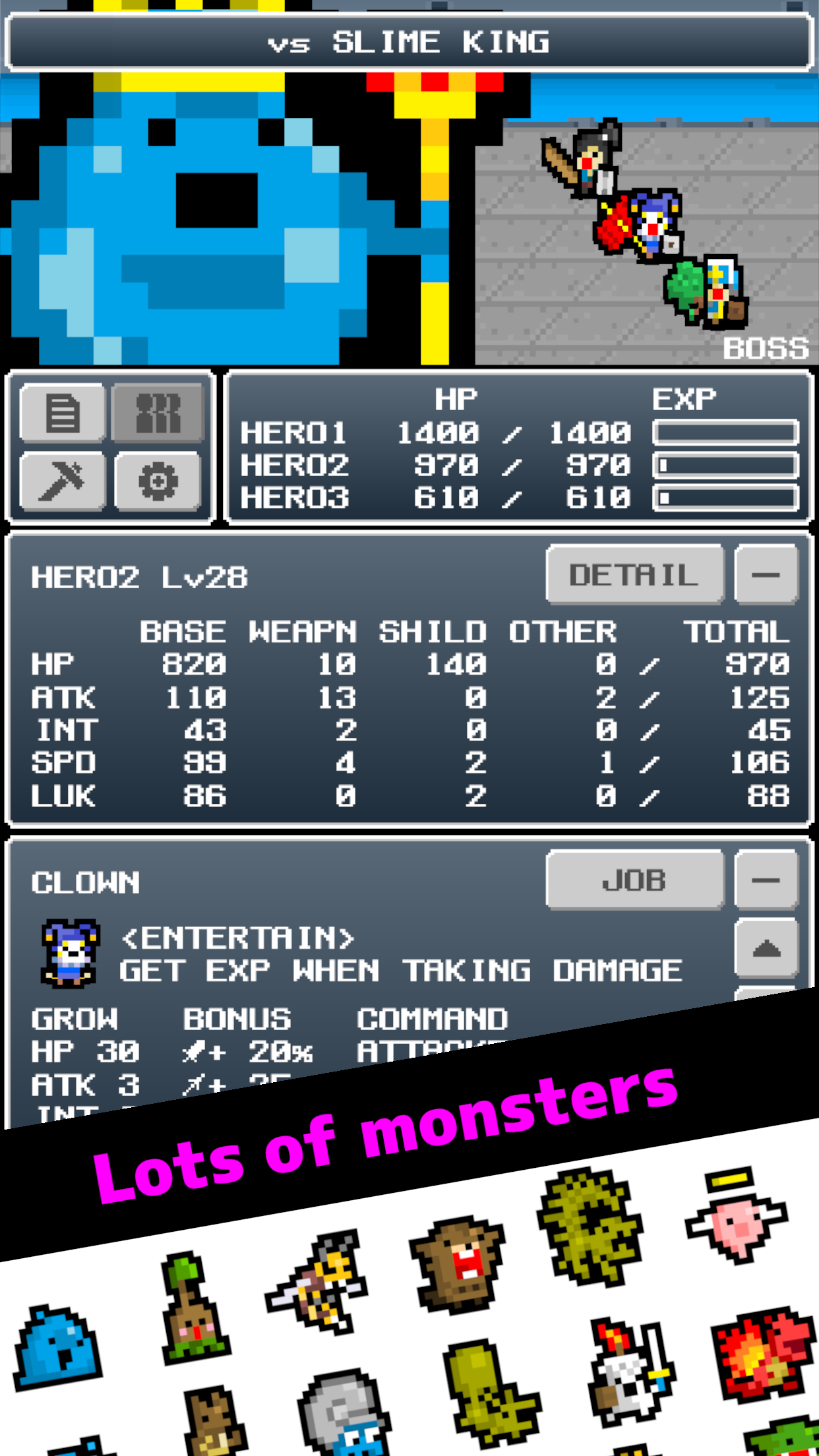 Cuplikan Layar Game MinuteKnights