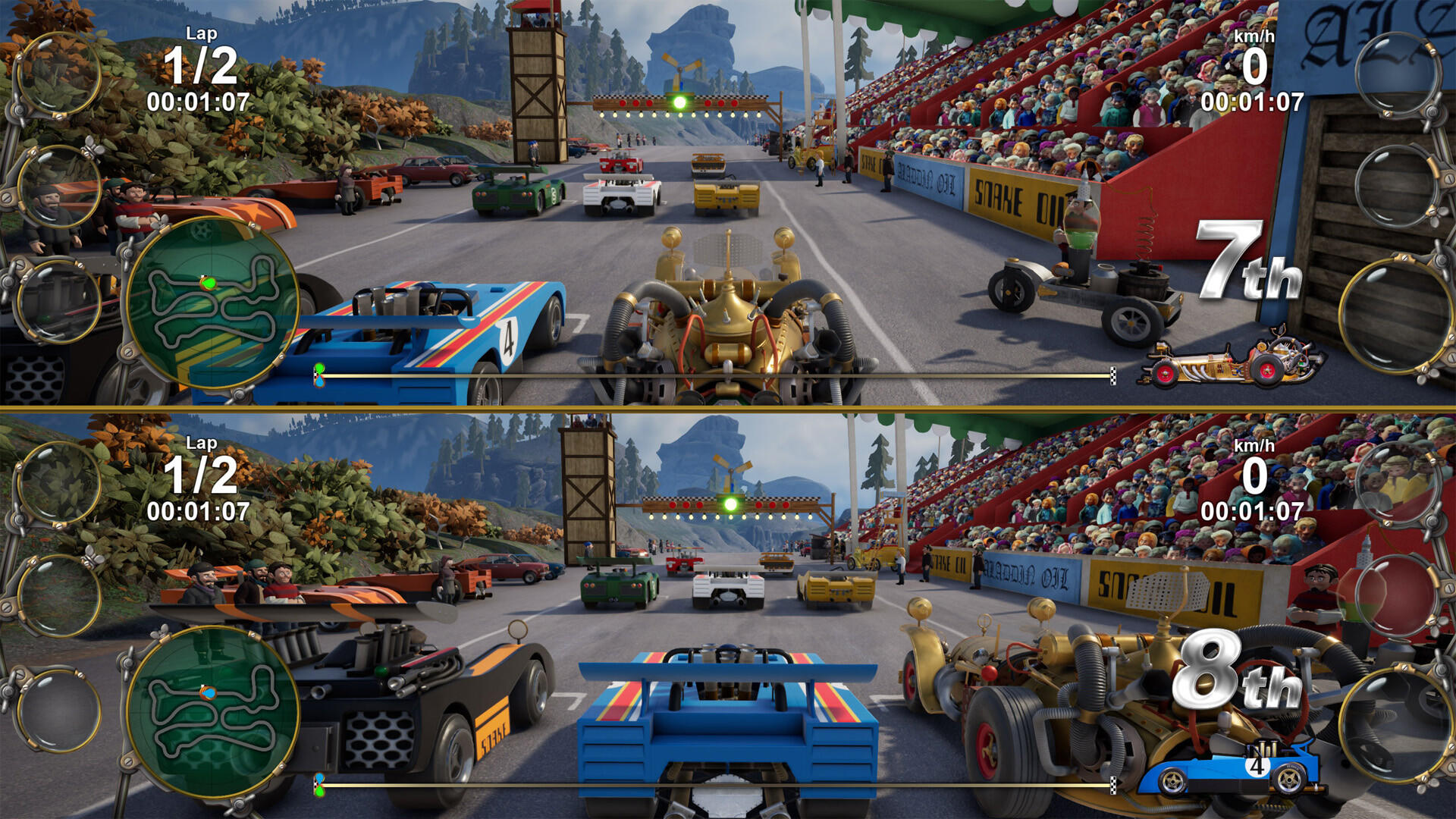 Pinchcliffe Grand Prix Anniversary Edition ภาพหน้าจอเกม