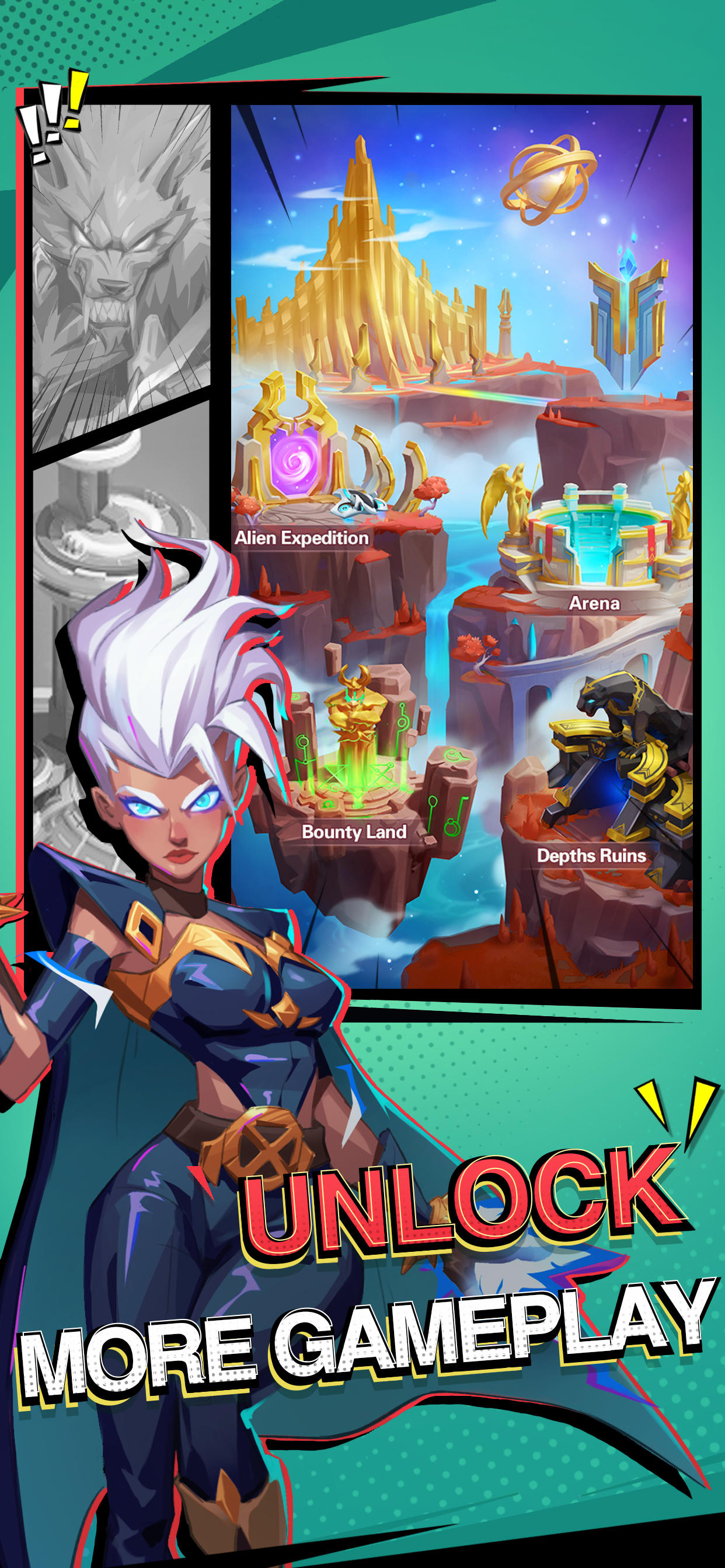 Screenshot of Heroes Bang: Idle RPG Arena