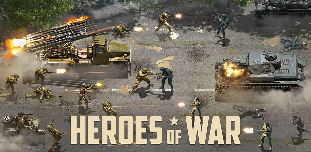 Banner of Heroes of War: Permainan tentera terbiar 2.10.2