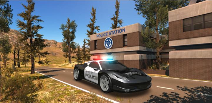 Banner of Police Car Driving Offroad 2