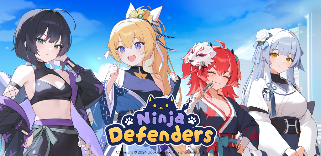 Banner of Ninja Defenders : Cat Shinobi 