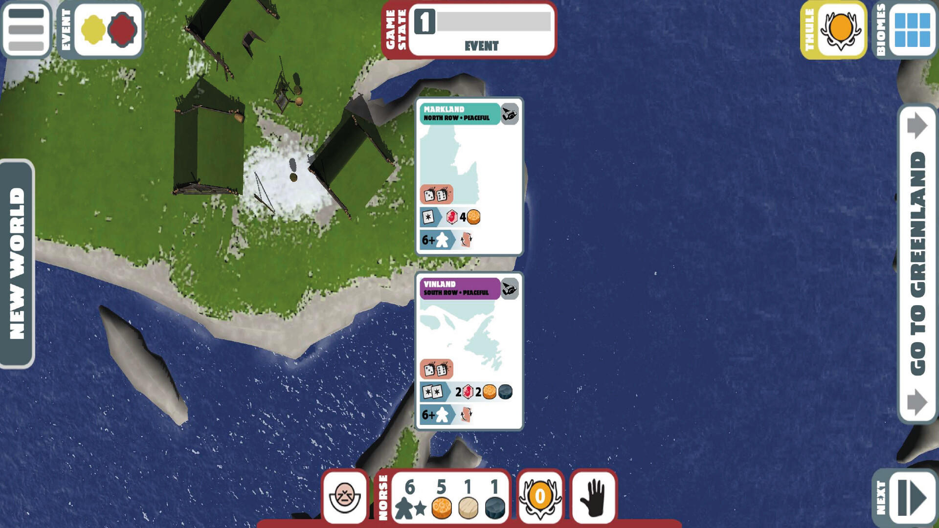 Greenland 게임 스크린 샷
