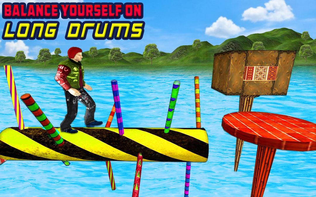 Super Water Stuntman Run 2021 screenshot game