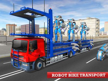 Multi Robot City Transport Sim Game Screenshot