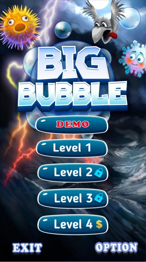 Скриншот игры Big Bubble