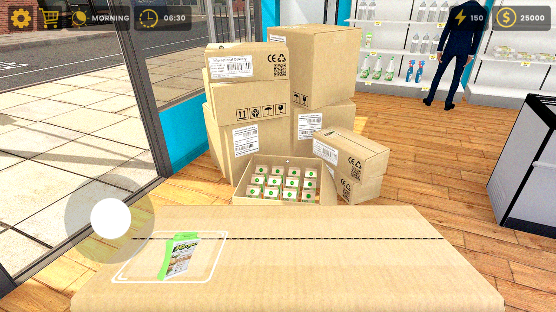 Supermarket Simulator Mobile Game Screenshot