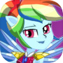 Icon dari Dress Up Rainbow Dash