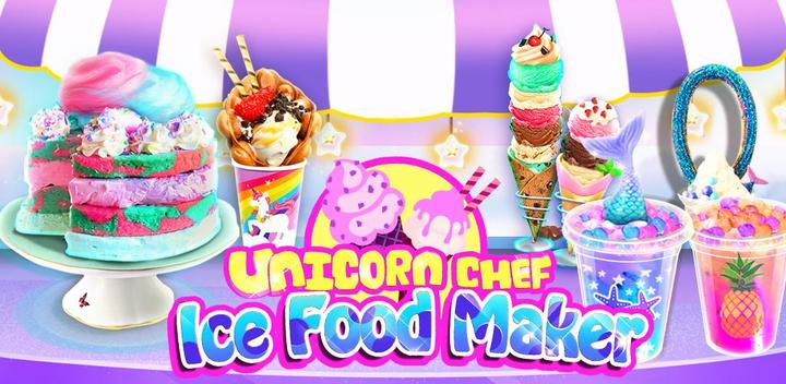 Banner of Unicorn Chef Ice Cooking Games 2.1