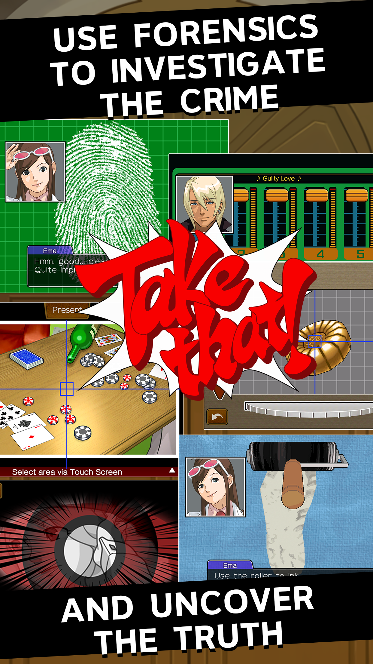 Apollo Justice Ace Attorney Game Screenshot