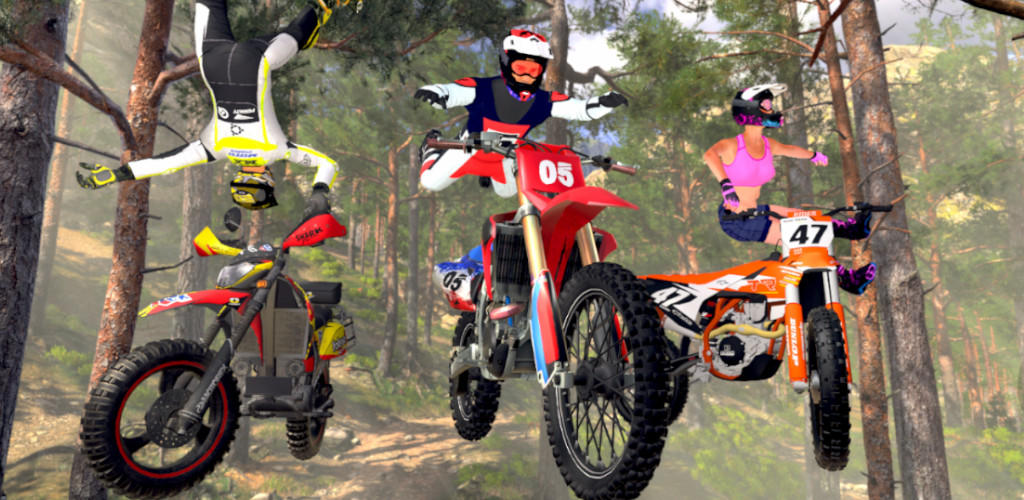 Banner of Motocross MX ATV Dirt Bike Sim 