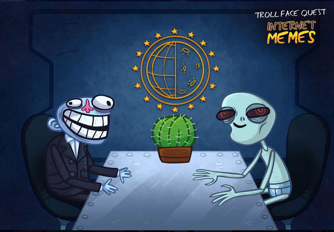 Screenshot of Troll Face Quest Internet Meme