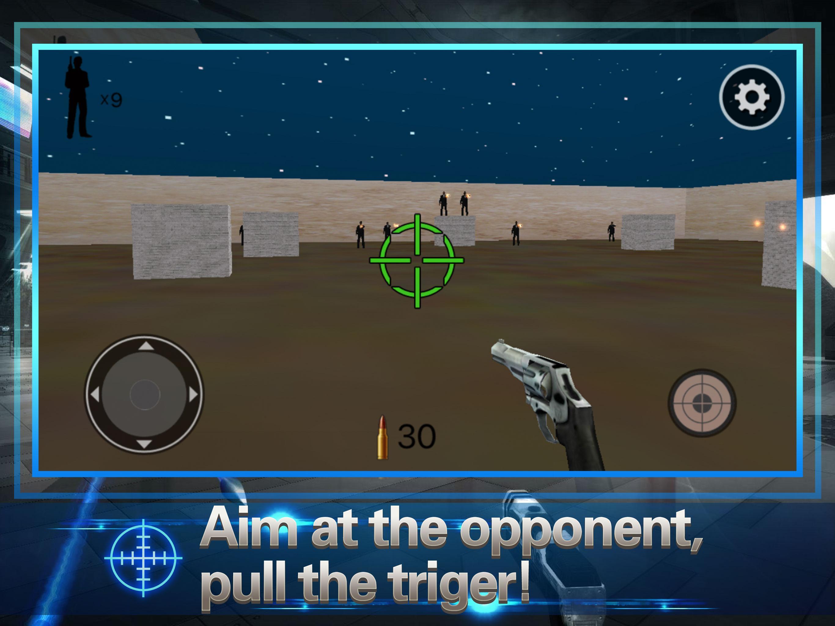 Скриншот игры The King Of Gun Battle 3D