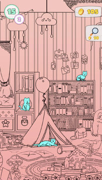 Find the Cats: Virtual Pet Game Screenshot
