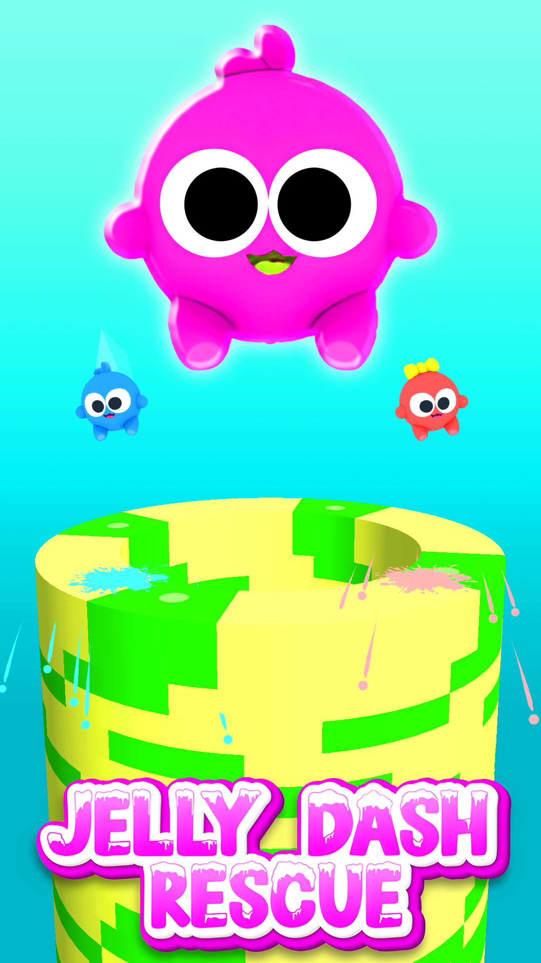 Скриншот игры Jelly Dash Rescue