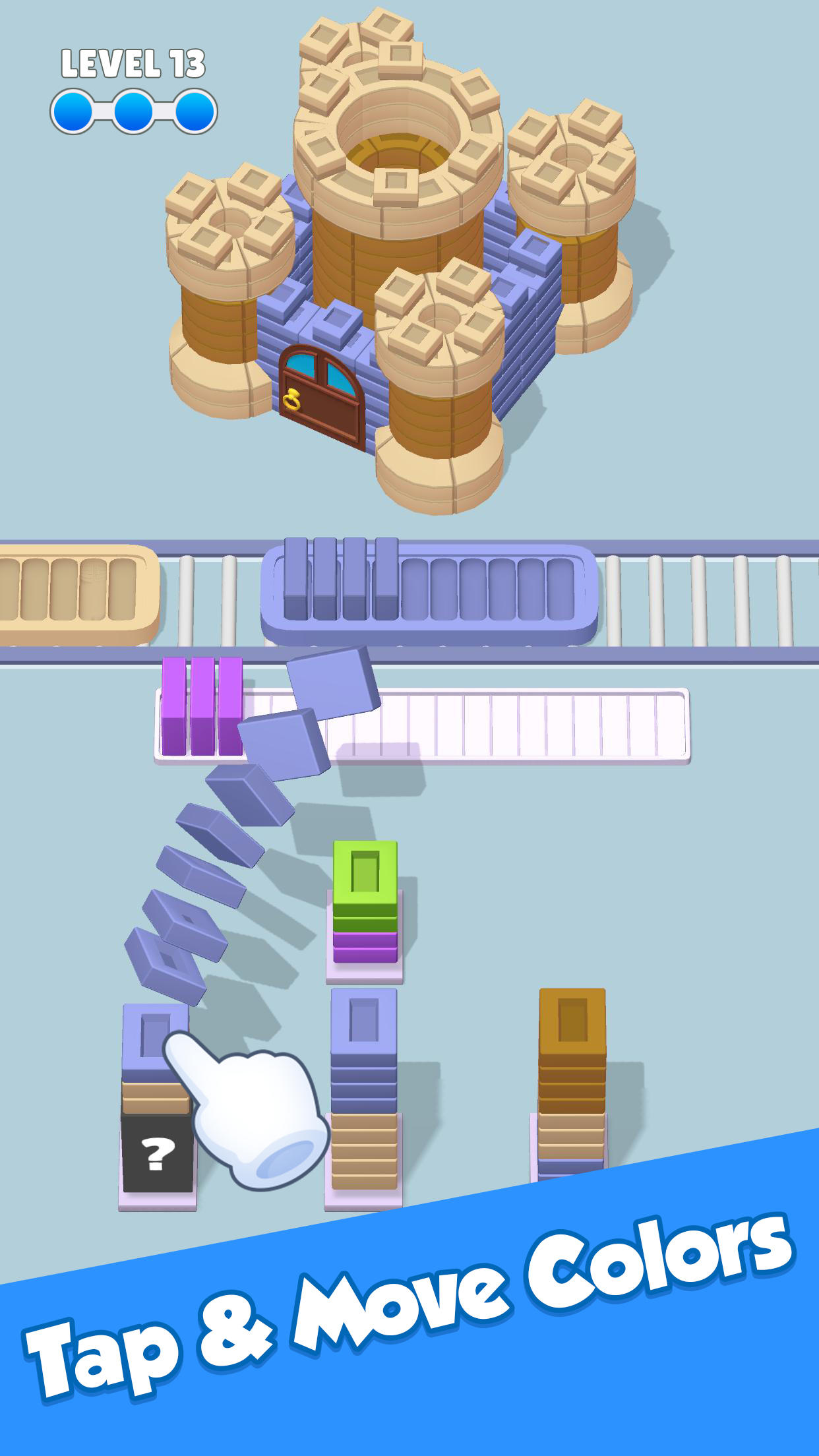 Bricks Sort : Construction 3D Game Screenshot