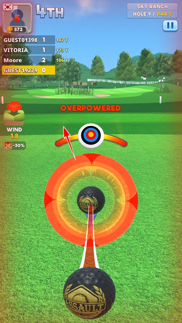 Screenshot of Extreme Golf