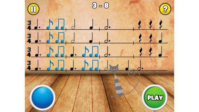 Rhythm Cat Pro - 学习如何看乐谱 Game Screenshot