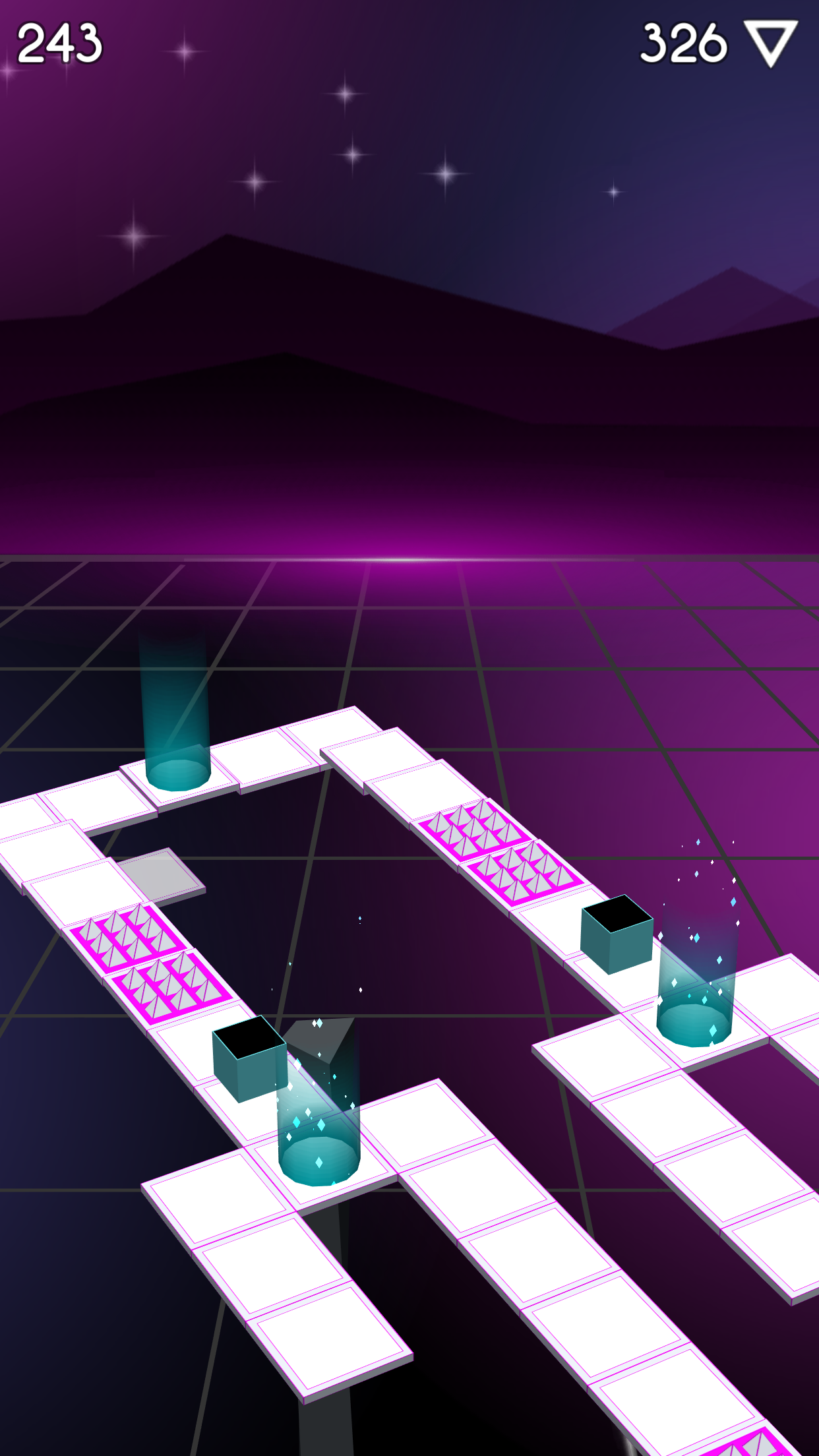 Neon Horizon Game Screenshot