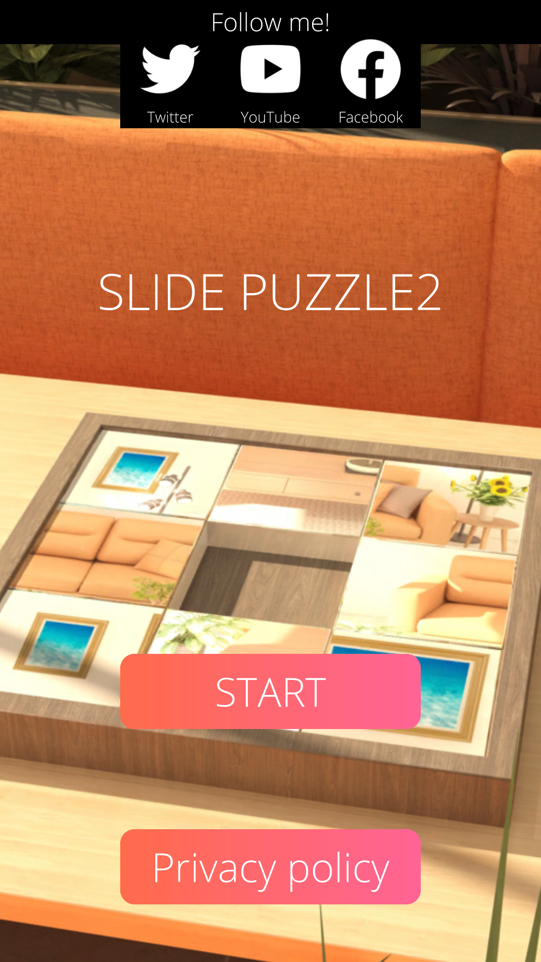 Slide puzzle2 Game Screenshot