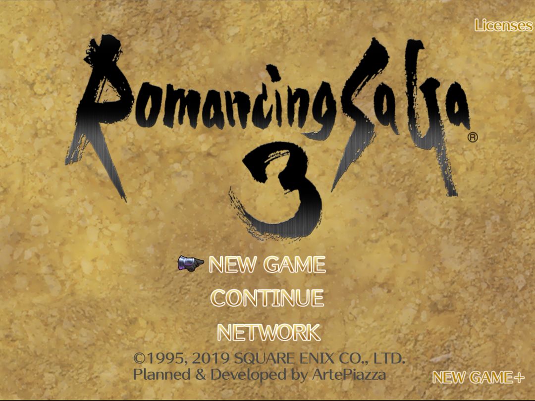 Screenshot of Romancing SaGa 3