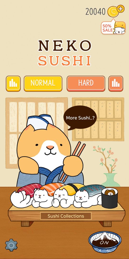 Neko Sushi - Stack Game screenshot game