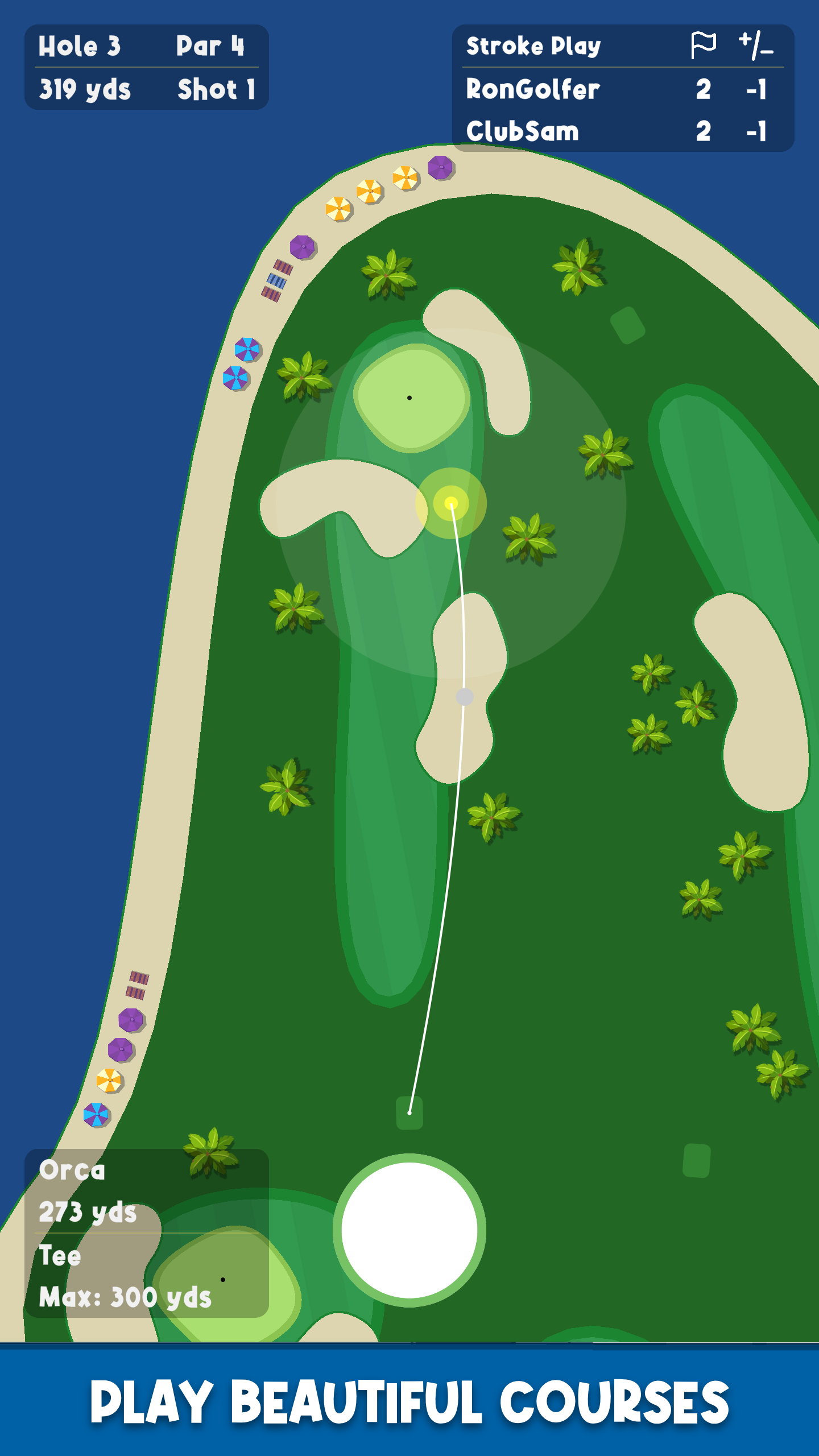 Bogey Royale ภาพหน้าจอเกม