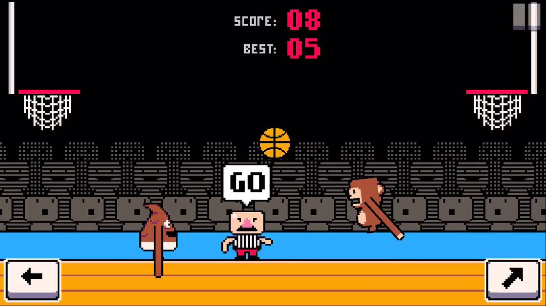 Dunkers - Basketball Madness 게임 스크린 샷