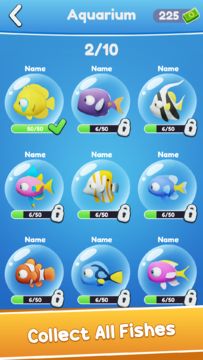 Busquarium - Offline Fish Game Game Screenshot