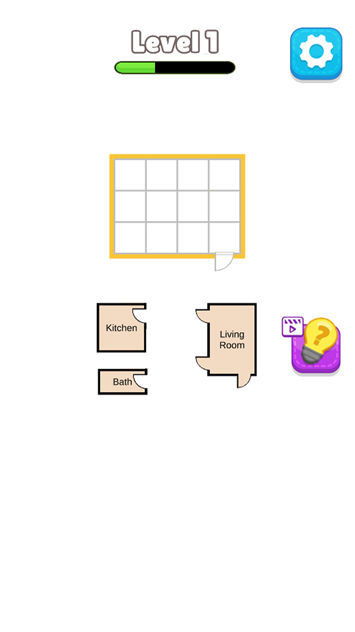 Room Sort Master: House Plan ゲームのスクリーンショット