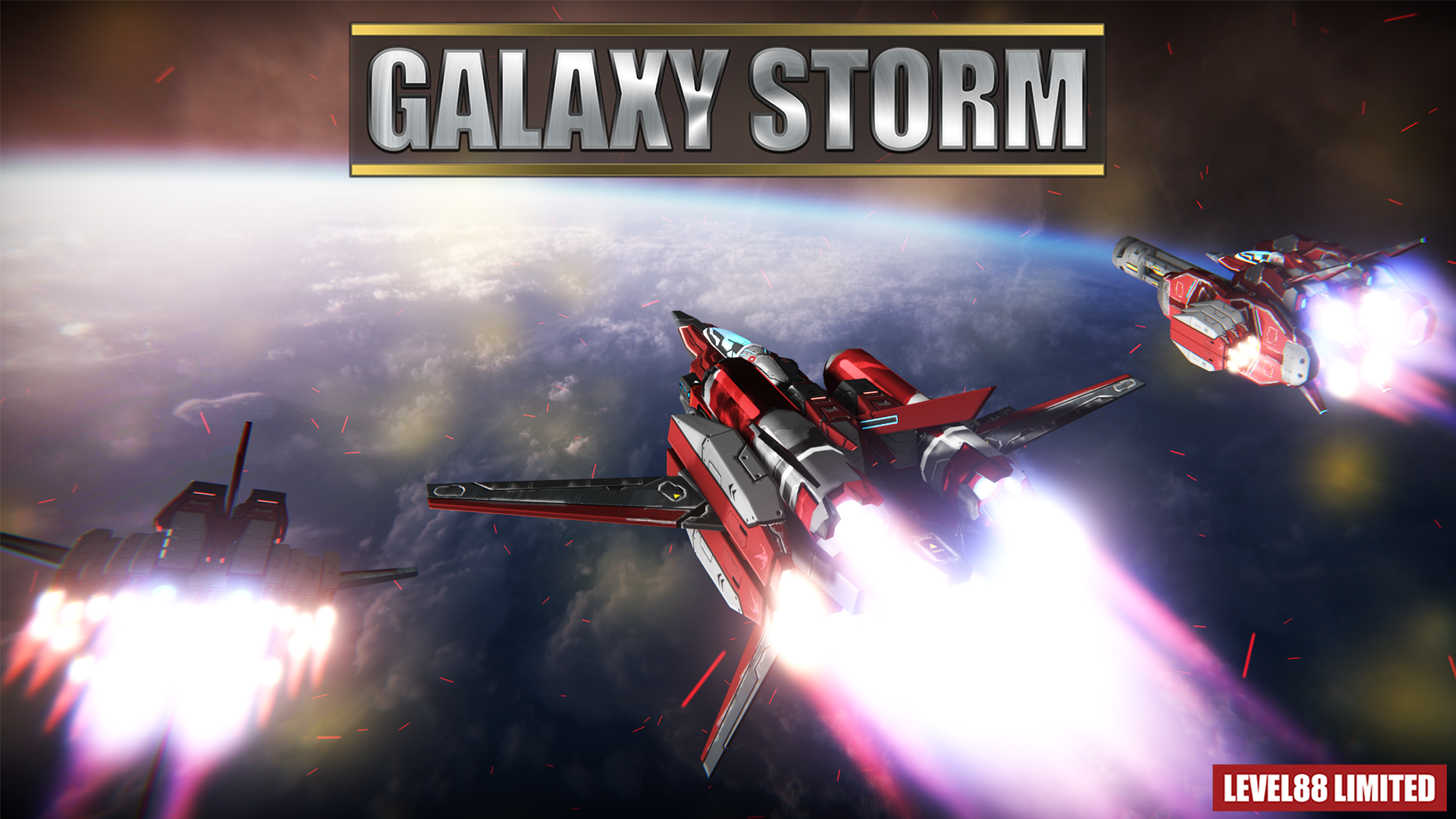 Screenshot 1 of Galaxy Storm - นักกีฬาอวกาศ 1.01.52