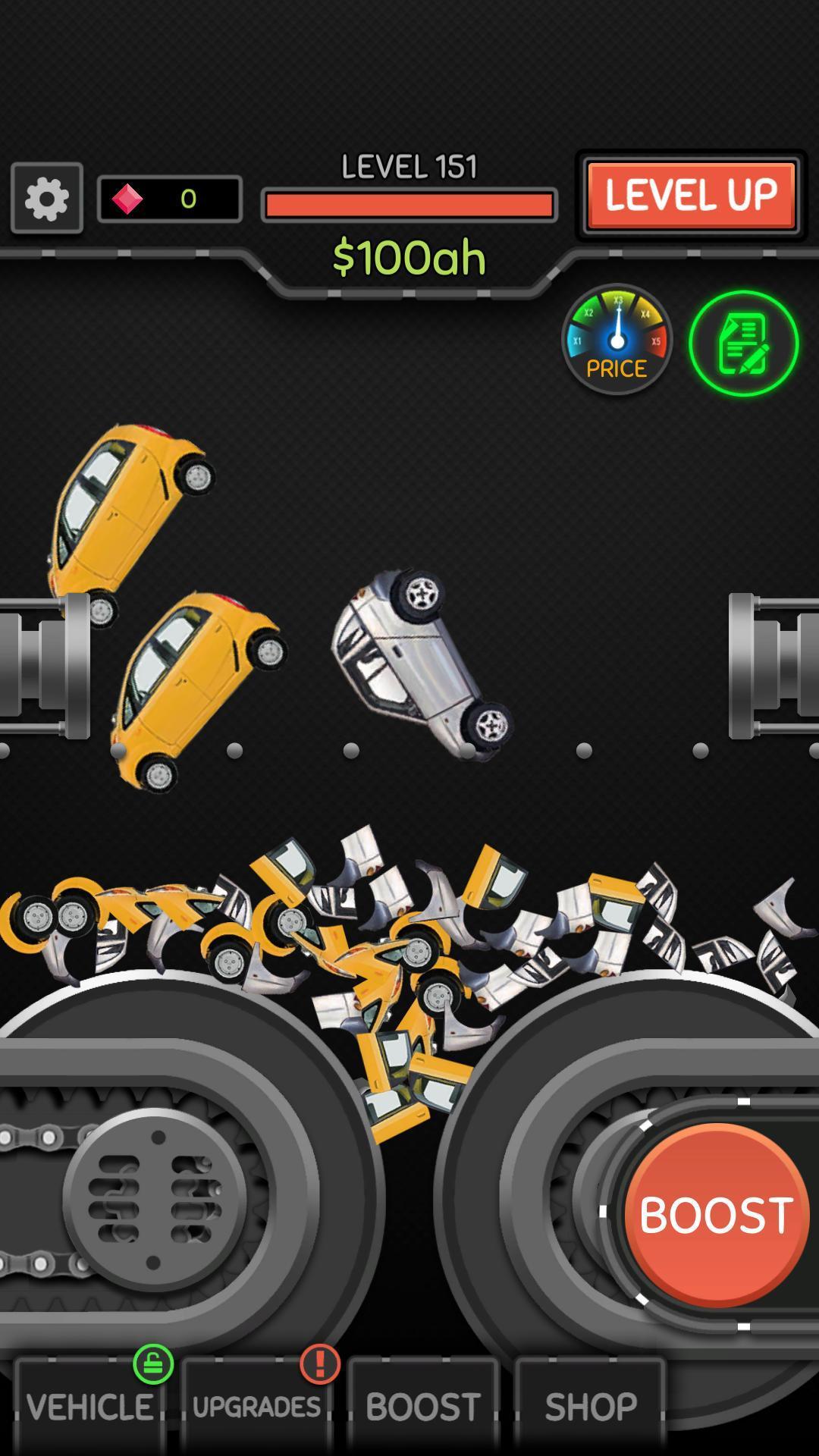 Screenshot 1 of Penghancur Mobil Idle 1.0.38