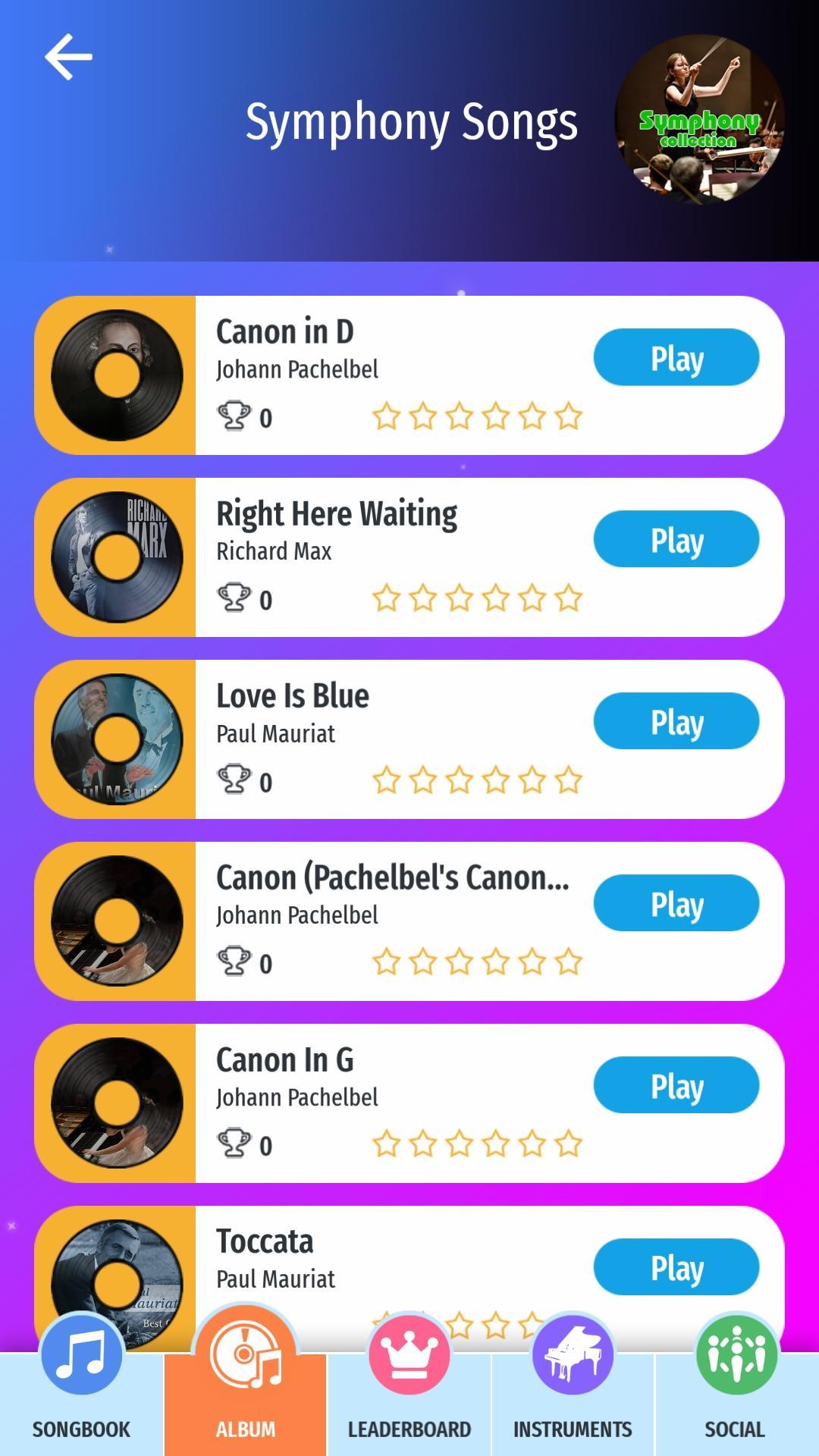 Cuplikan Layar Game Magic Piano Tiles 2021