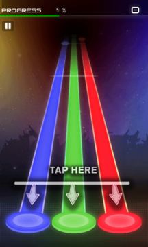 Cuplikan Layar Game Music Hero